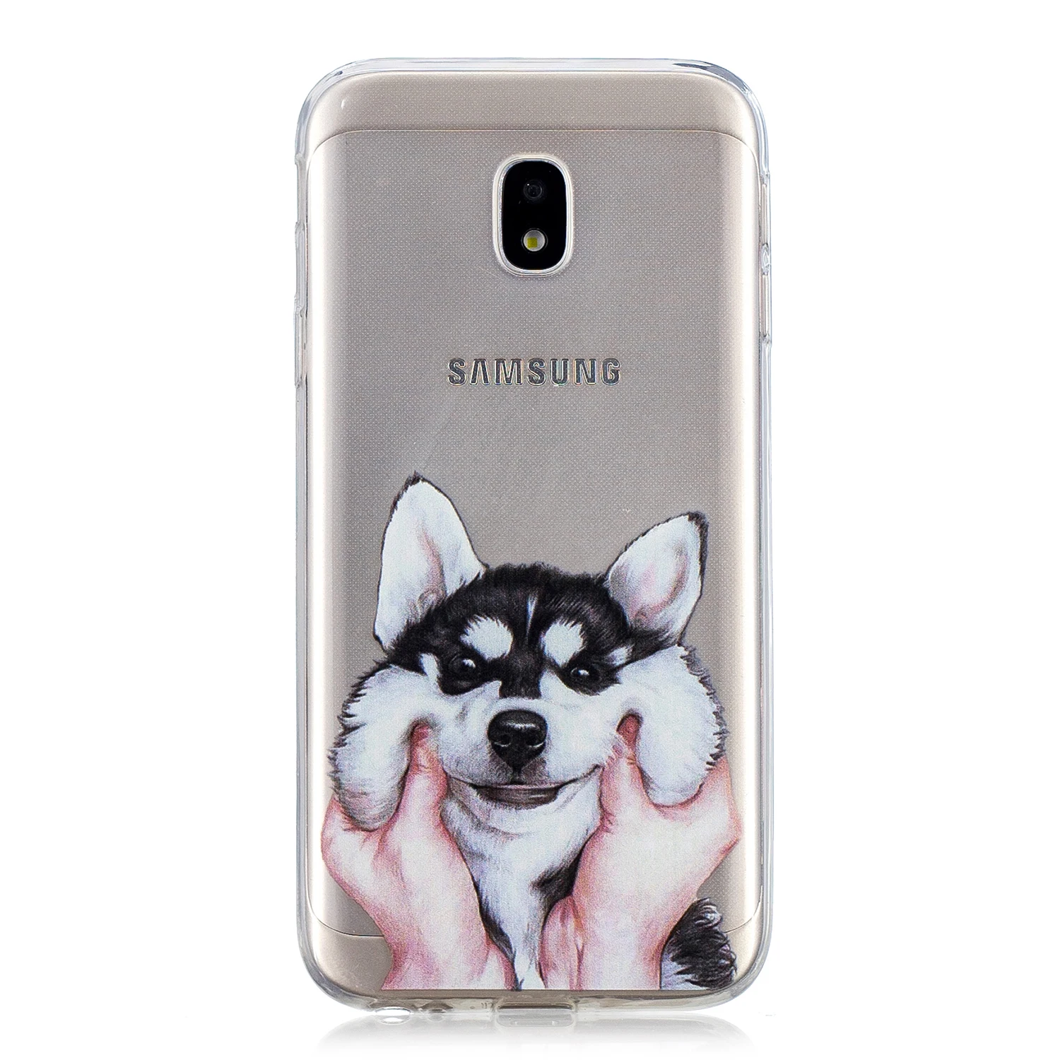 Мягкий ТПУ силиконовый чехол для Samsung Galaxy J3 J330 2017 EU версия окрашенные Чехлы J 3 330