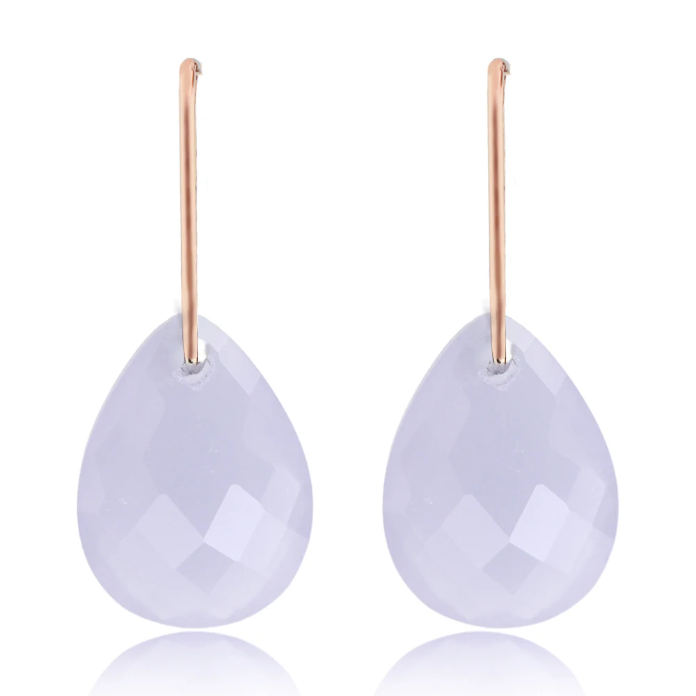 FORIS 8 цветов модные красивые большие серьги с кристаллами рождественский подарок