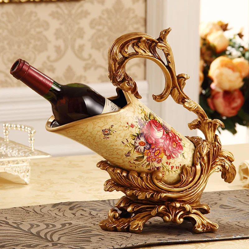 Винная стойка из смолы в европейском стиле | Мебель