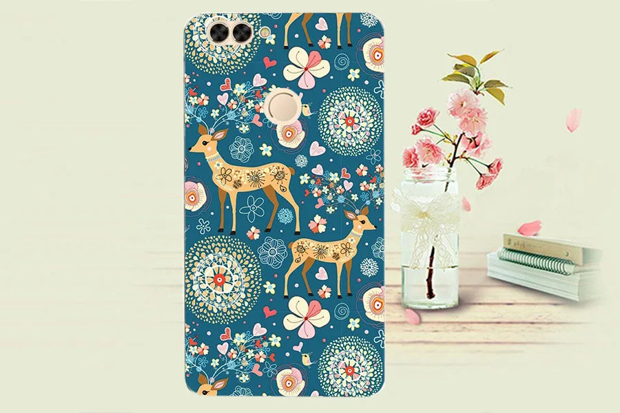 Модный DIY чехол для Bluboo, двойной чехол, окрашенный Тигр филин Роза Эйфелева башня, жесткий чехол из поликарбоната для Bluboo Dual 5,", чехлы для телефонов - Цвет: c050