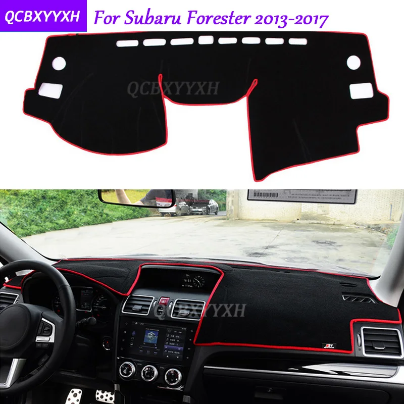 Коврик для приборной панели Subaru Forester 2013-2017 защитный коврик интерьера Photophobism