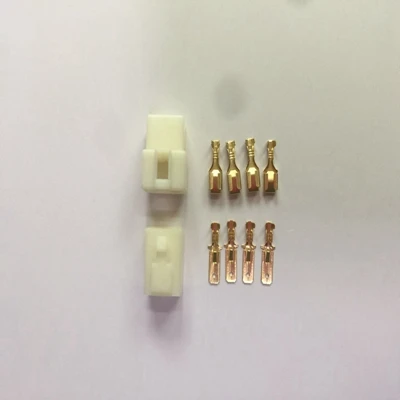 6.3 мм 1/2/3/4/6/8 pin автомобильные 6.3 Электрический провод Разъем Мужские женский кабель терминал разъем Наборы мотоцикл Ebike автомобиля - Цвет: 8 set 4pin