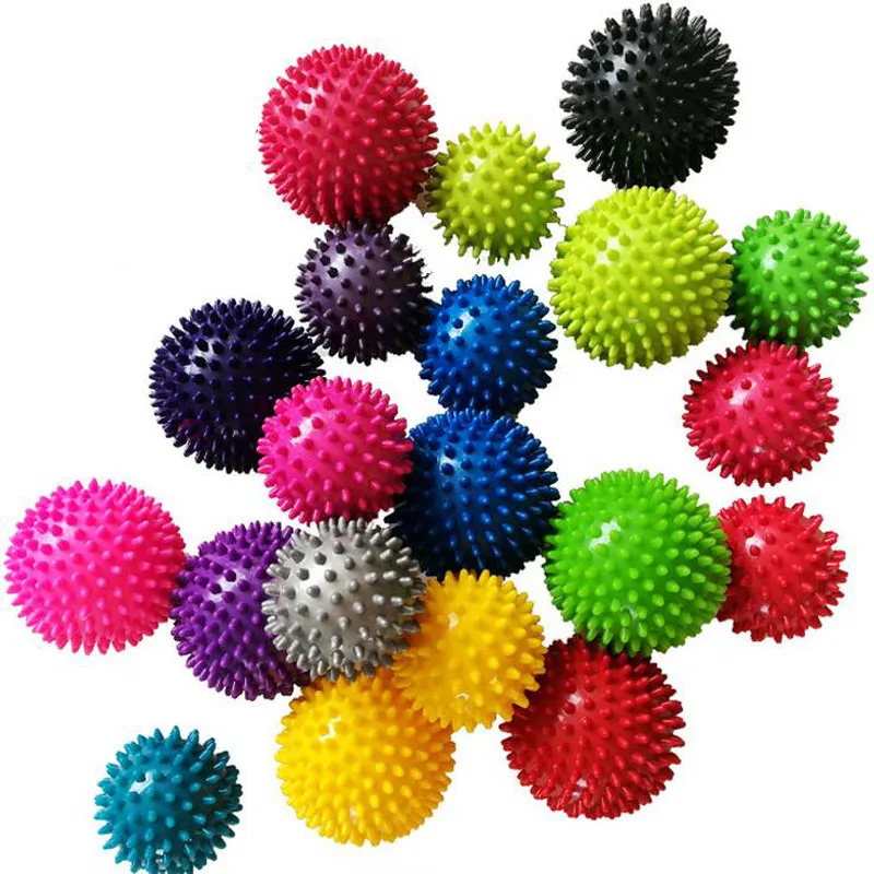 Exercise Ball PVC Yoga Relieve Sore Muscle Trigger Point Therapy Knot Fitness Pilates Peanut Ball|Мячи для йоги| |