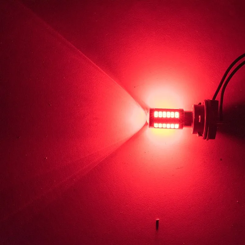 10X 1157 BAY15D стробоскопическая вспышка Blink 33 SMD 5630 LEVOU Silicone P21/5 Вт светоотражатель luzes