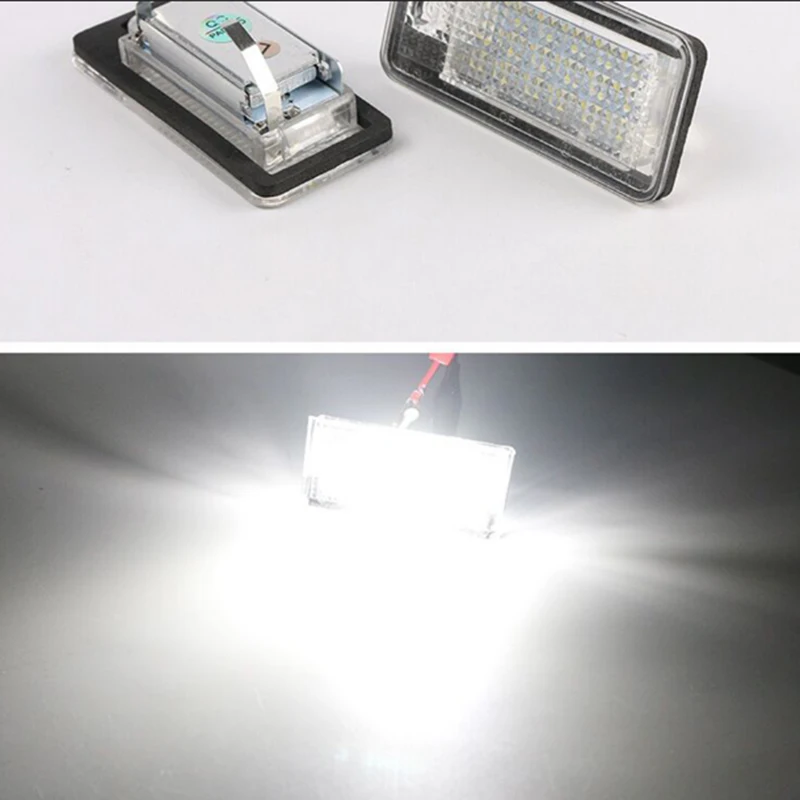 2PCS CAR LED License plate light number lamp for Audi A3 A4 S4 RS4 B6 B7 A6 RS6 S6 C6 A5 S5 2D Cabrio Q7 A8 S8 Avant | Автомобили и