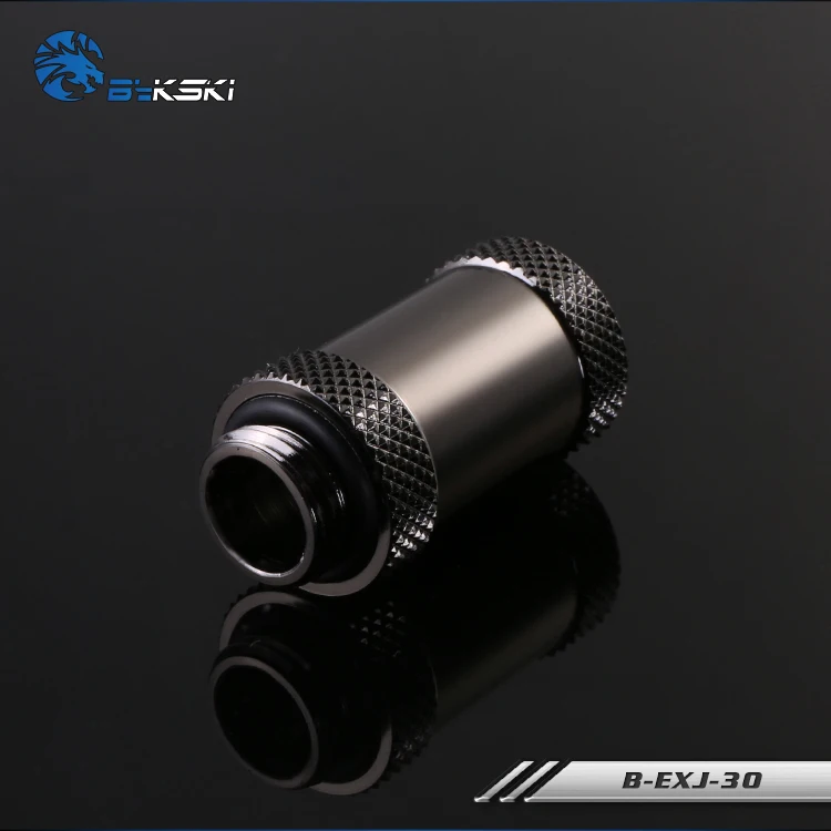 Bykski B-EXJ-30 G1/4 ''мужского и женского пола 30 мм полированная крепление удлинителя с G1/4" Нитки ПК водяного охлаждения