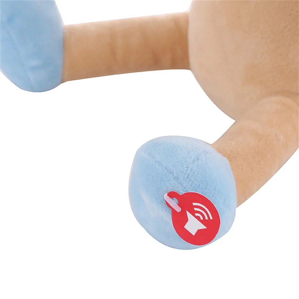 Захлопывайте уши над глазами играйте в песни детские мягкие плюшевые игрушки