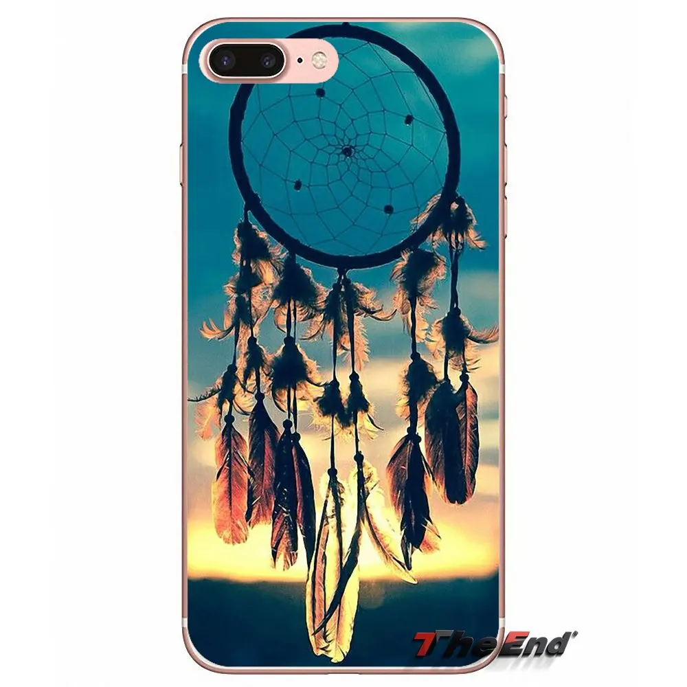 Ловец снов цветка TPU чехол для Samsung Galaxy S2 S3 S4 S5 Mini S6 S7 Edge S8 S9 плюс Примечание 2 3 4 5 8