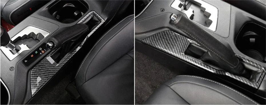 Yimaautoпланки парковка ручной тормоз панель Крышка отделка Подходит для Toyota Rav4 Rav 4