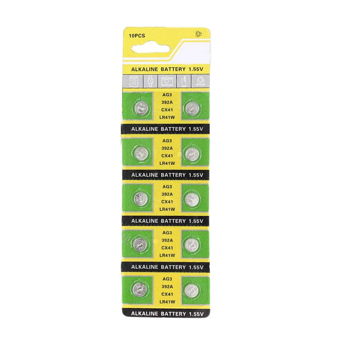 Centechia Новое поступление 20 шт./лот щелочная батарея 1 55 V G3 AG3 LR41 LR736 V3GA SR41 192 392