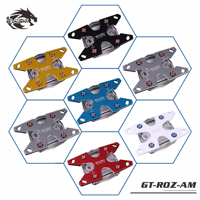 Bykski CPU водный блок для AMD Ryzen AM4 AM3 RGB 12V 4PIN Lihgting GT ROZ AM|cpu water block|water blockcpu |