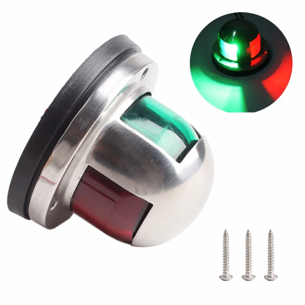 12 В светодиодный ная подсветильник ка из нержавеющей стали для морской лодки