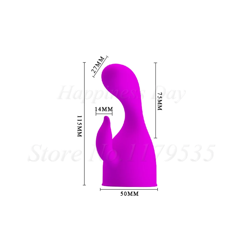 G-spot Клитор колпачки для стимуляции вибратора Волшебная палочка вложения