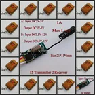 Мини удаленный выключатель питания постоянного тока 3 в 3,7 В 4,5 В 5 в 6 в 7,4 В 9 в 12 В электрический контроль замок пульт дистанционного управления микросхема беспроводной переключатель