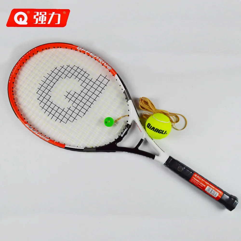 Authentic Qiangli 629B tennis tenis masculino Carbon aluminum integrally Suite racket raquetas de raquete | Спорт и развлечения