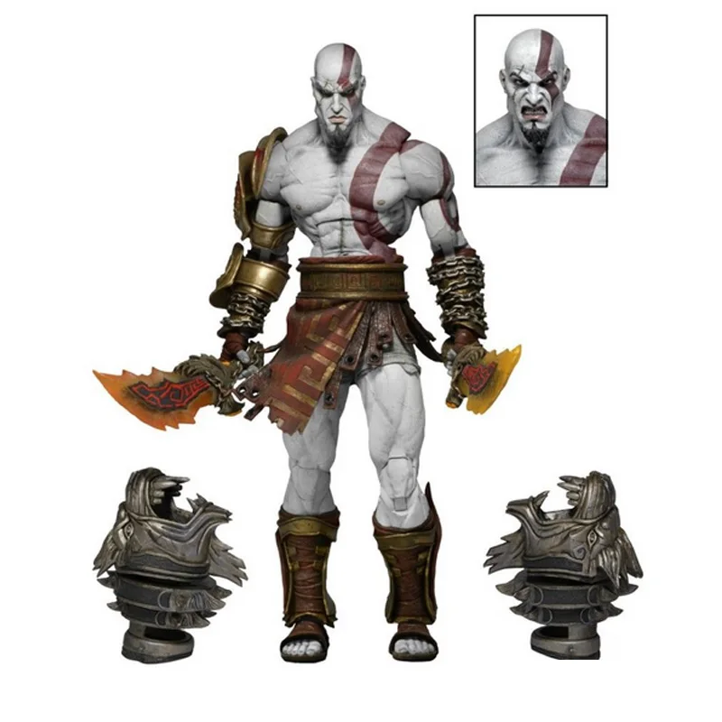 Новинка 2017 22 см/9 дюймов God of War 3 призрак Спарты Кратос конечная фигурка из ПВХ