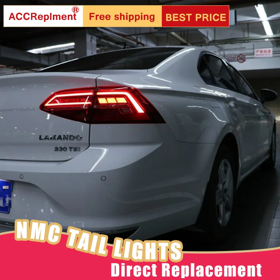 Автомобильный Стайлинг светодиодный задний фонарь для VW NMC Lamando светильник s 2015 2018
