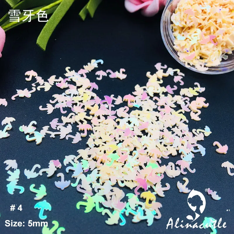 25 г 5 мм блестки в форме зонта Золотая пайетка Швейные аксессуары для одежды карты