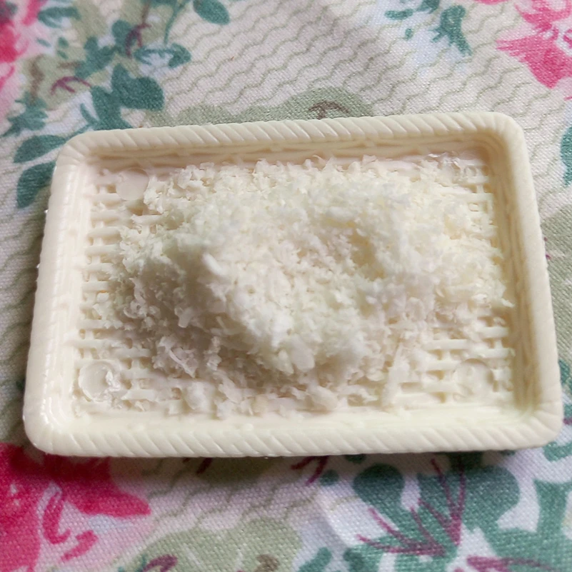 Tanduzi 100 г Милая Белая имитация кокосовая стружка искусственные продукты DIY