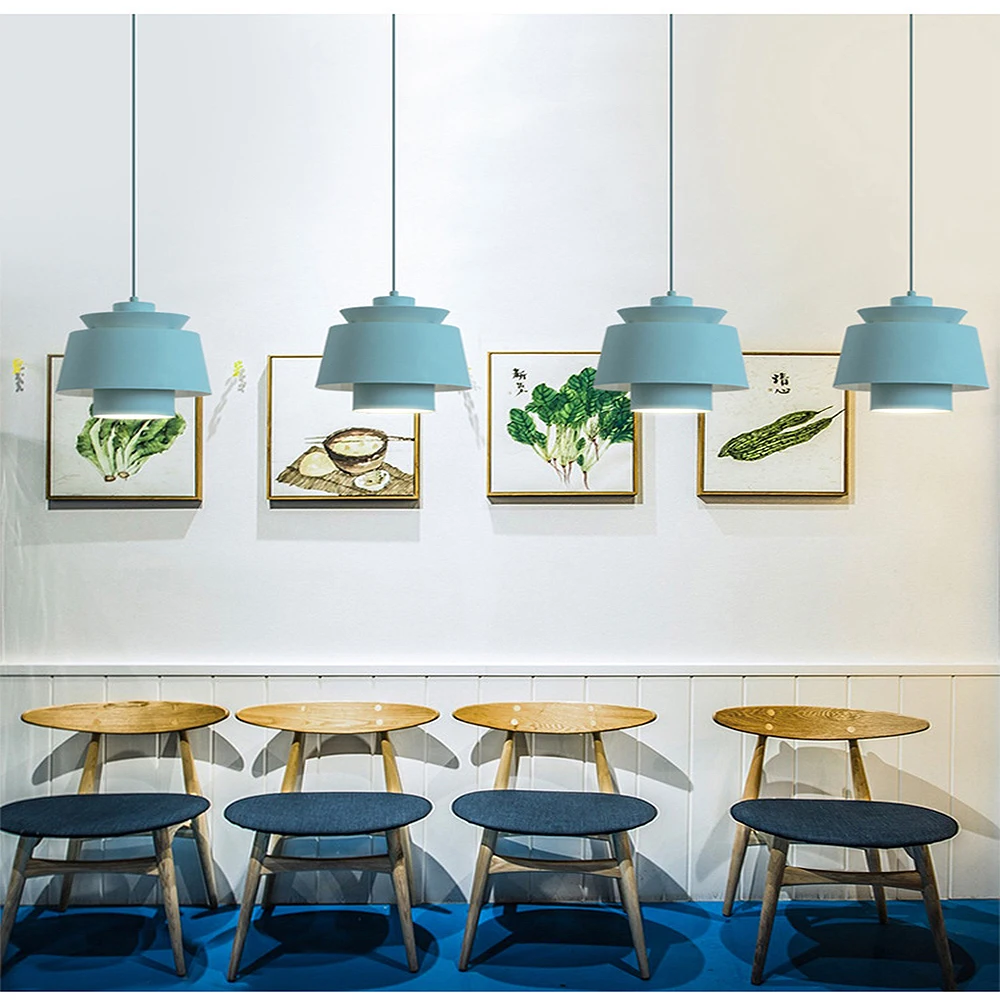 Nordic E27 Led Pendant Light Umbrella Suspend Lamp Dining Room Indoor Lighting Fixtures | Лампы и освещение