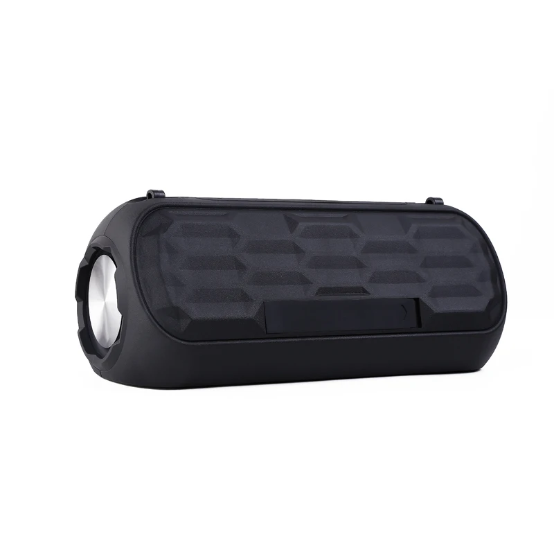 black speaker Водонепроницаемый Портативный беспроводной Bluetooth динамик с превосходными басами и высоким разрешением стерео звук с микрофоном для android iphone - Цвет: black speaker