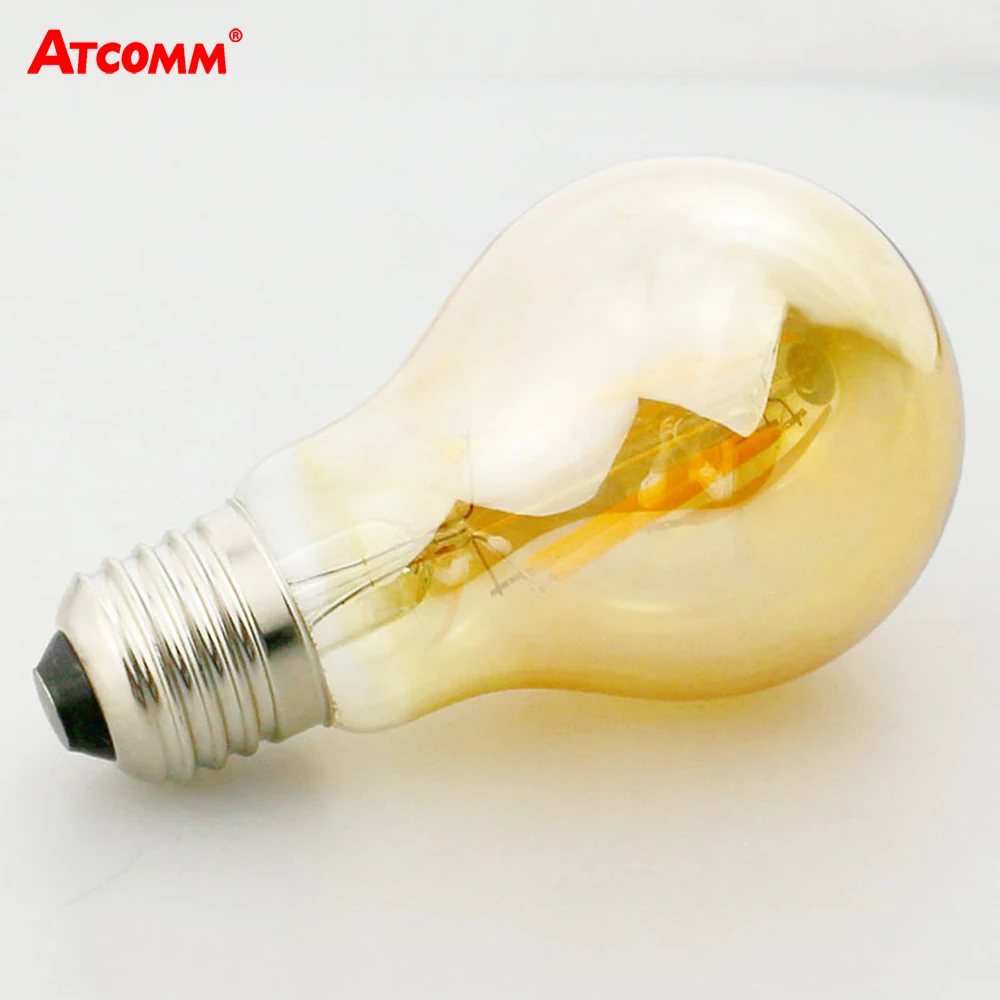 

Светодиодная лампа накаливания ATcomm E27, 2 Вт, 4 Вт, 6 Вт, 8 Вт, A60, диммируемая Светодиодная лампа E27, аналогичная лампа накаливания, Диодная лампа ...