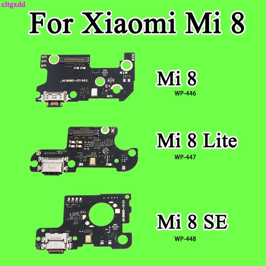 

for Xiaomi mi8 Mi 8 Lite Mi8 SE 8se Charging Flex Cable Charging Board Charger Power USB Port Socket Dock Connector Repair Part