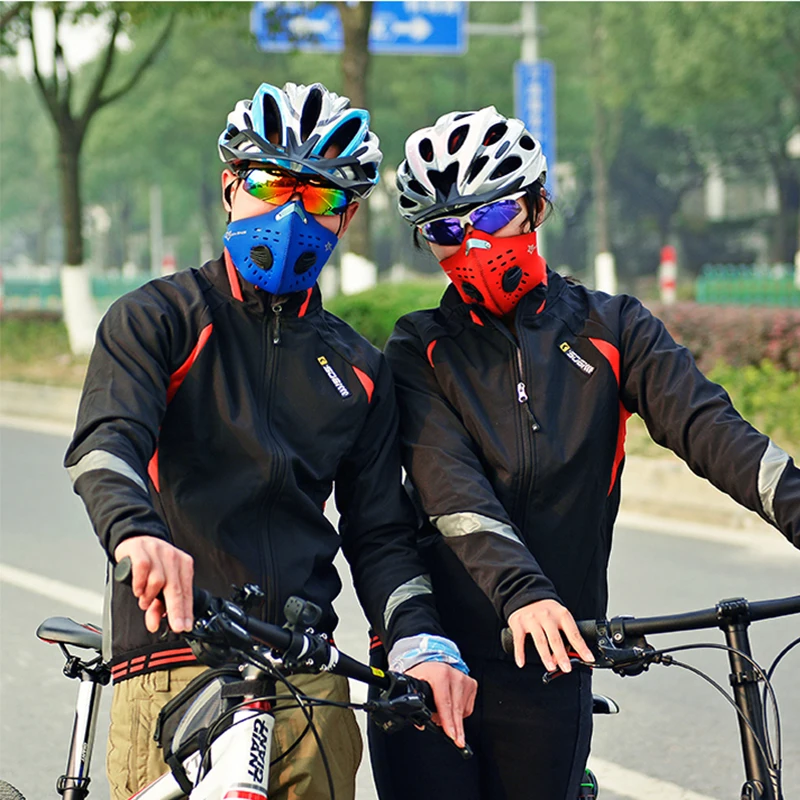 ROCKBROS Велоспортная велосипедная Анти Пылезащитная Маска Крышка Дышащий