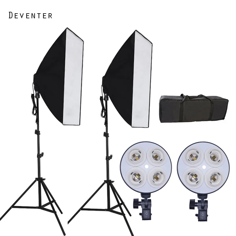 8 шт лампа для фотостудии набор софтбоксов освещение фото оборудование и 2X3 м