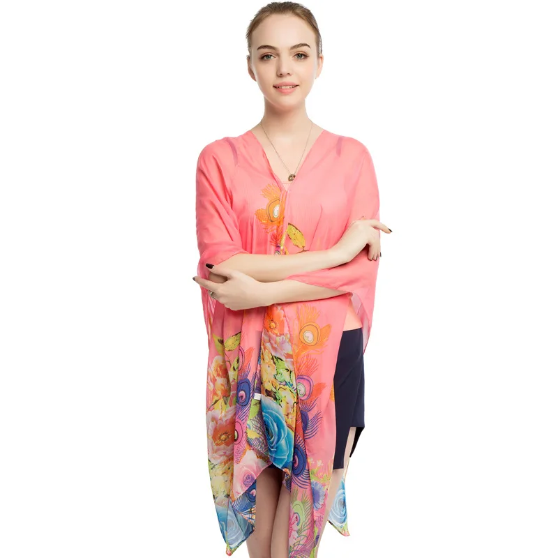 RUNMEIFA стильная пляжная шаль женский купальник Пляжная накидка прозрачный Femme