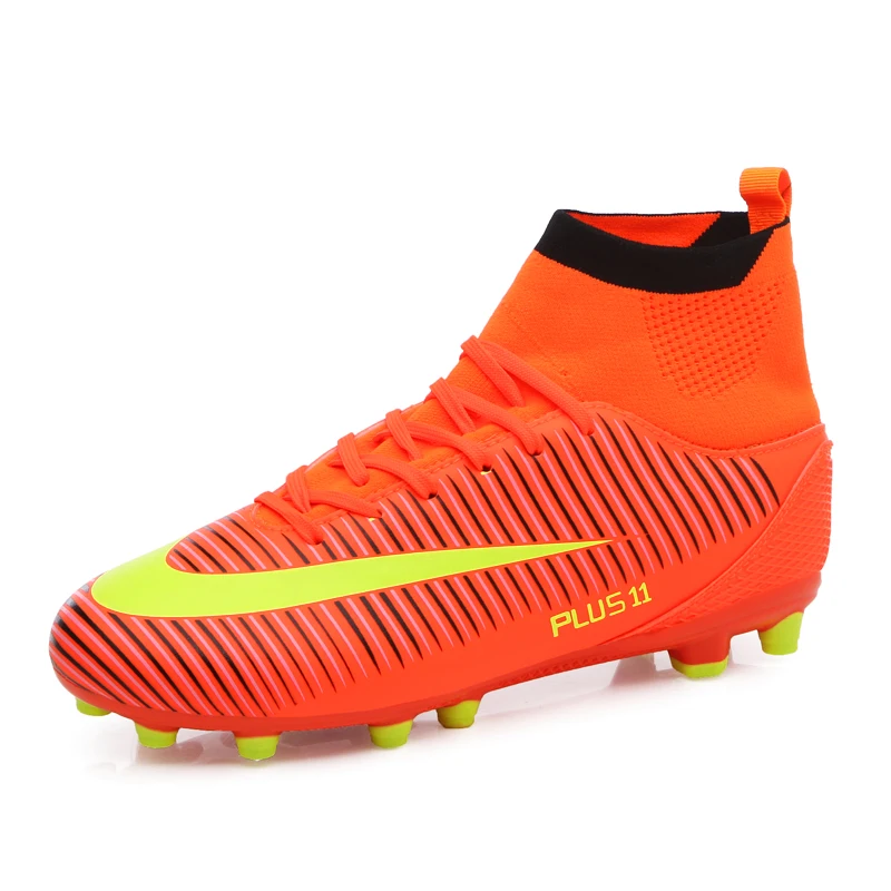 Leoci Обувь для футбола Для мужчин Ботинки бутсы длинные шипы мальчиков спортивные