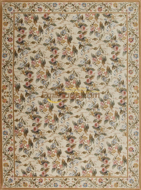 Kopen Dik En Pluche Savonnerie Breien Woonkamer Tapijt Gesneden Rechthoekige Vintage Modernisme Wol Breien Tapijten