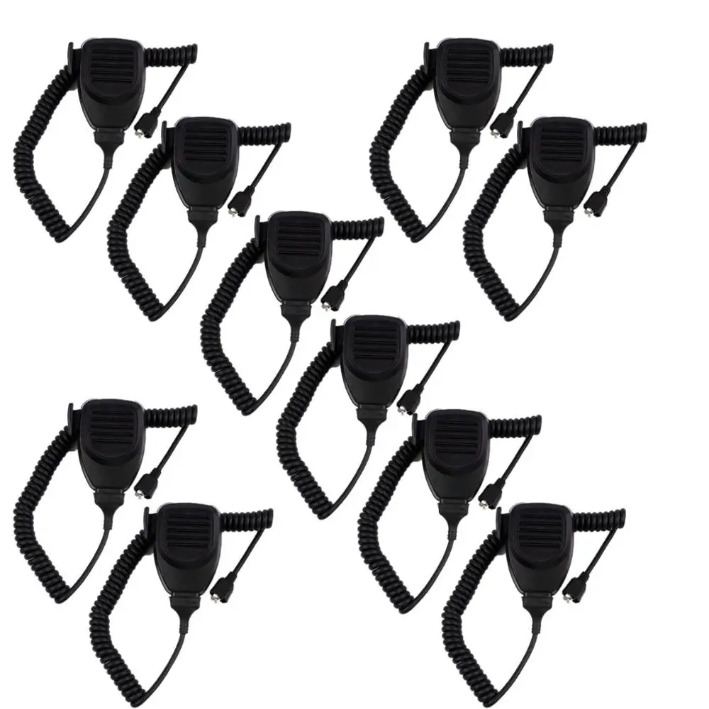 

10 шт. 6 Pin RJ-45 разъем динамик микрофон для Kenwood радио TK-868 TK-880 TKR-851E3 Новый