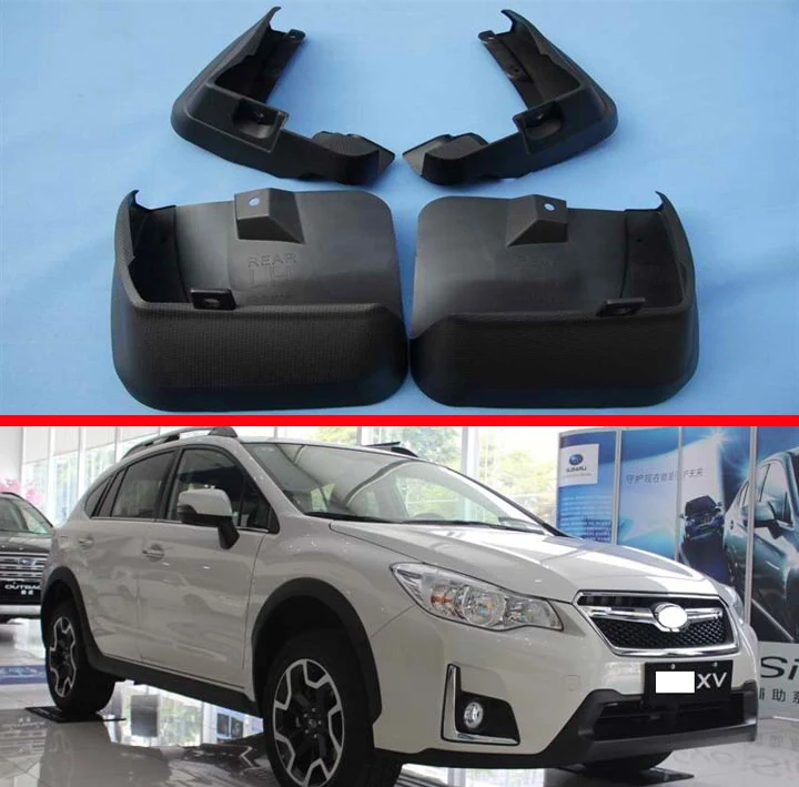 Для Subaru XV 2013 2017 4 шт. Брызговики крыло комплект Брызговик для автомобиля