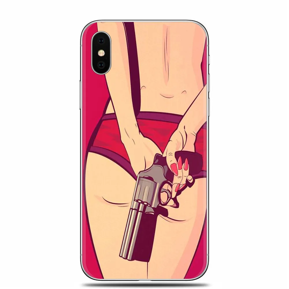 Модный сексуальный мягкий силиконовый чехол для телефона для iPhone X, 5, 5S, SE, 6, 6 S, 6 Plus, 6S Plus, 7, 7 Plus, 8, 8 Plus, чехол из ТПУ - Цвет: TPU F1603