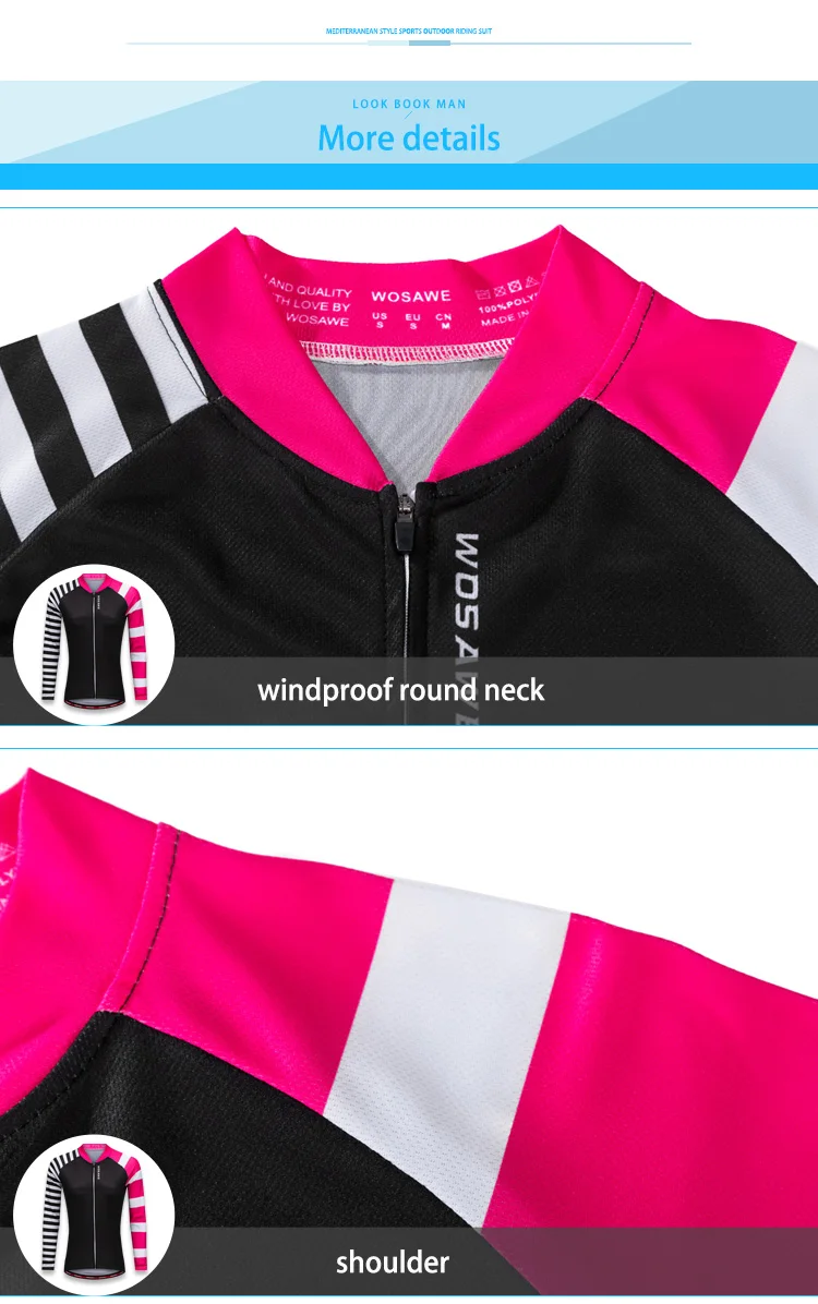 WOSAWE Женская велосипедная майка дышащая с коротким рукавом Ropa Ciclismo Спортивная