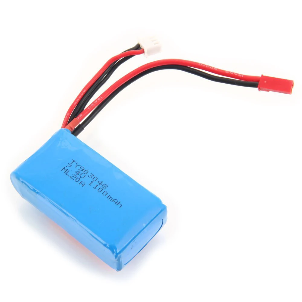7 4 V 1100mAh Li-Po вертолет батарея для WLtoys A949 A959 A969 A979 V912 V913 V262 L959 T23 T55 F45 запасные части
