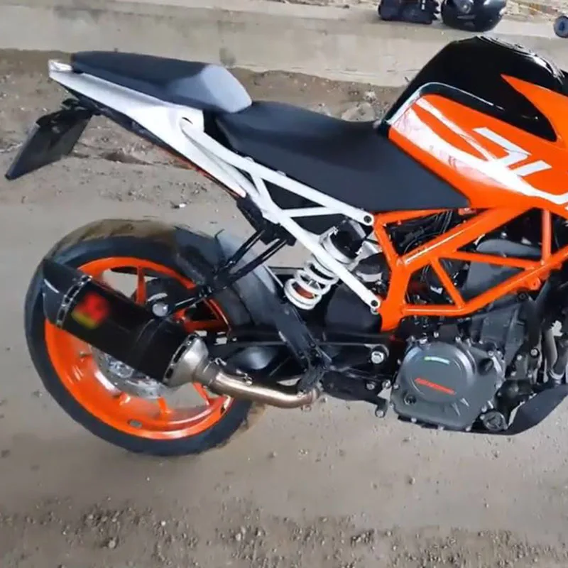 Глушитель выхлопной трубы для мотоцикла средний звеньевой глушитель KTM DUKE 390 250 Duke