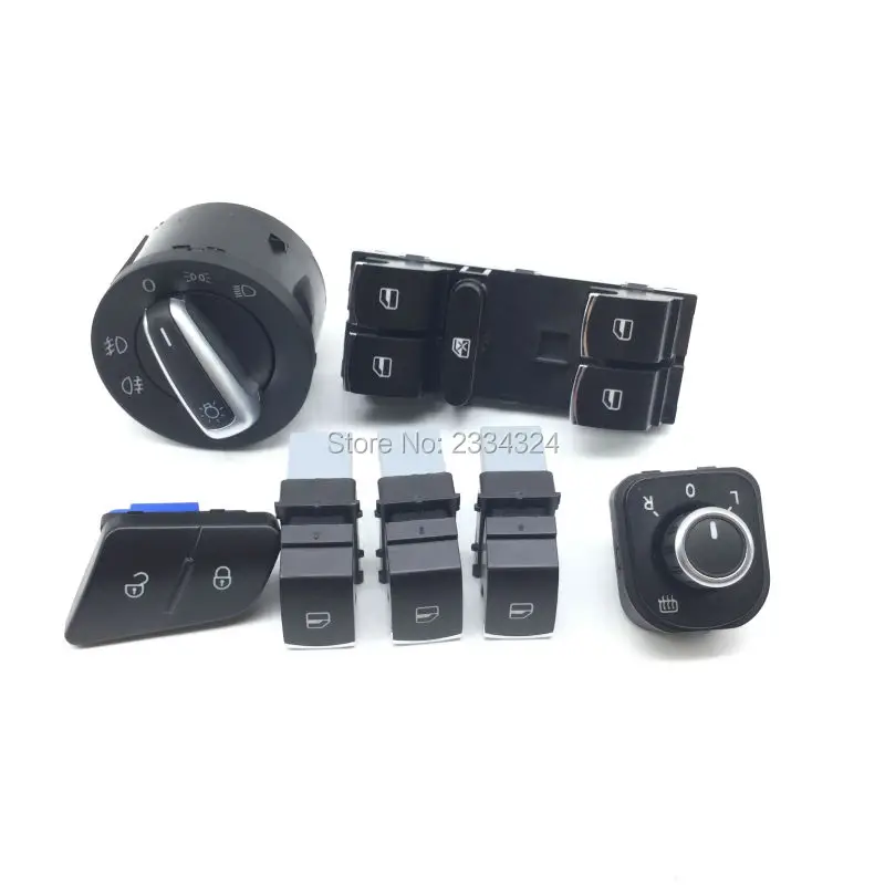 Стеклоподъемный переключатель фар/переключатель разблокировки для VW Passat B6 3C0 962