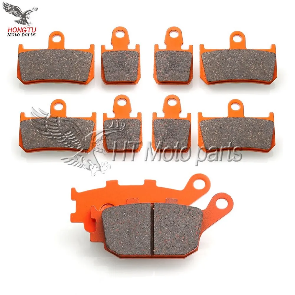 Мотоциклетные Передние Задние тормозные колодки для Yamaha YZF R1 07 14 2007 2008 2009 2010 2011 2013