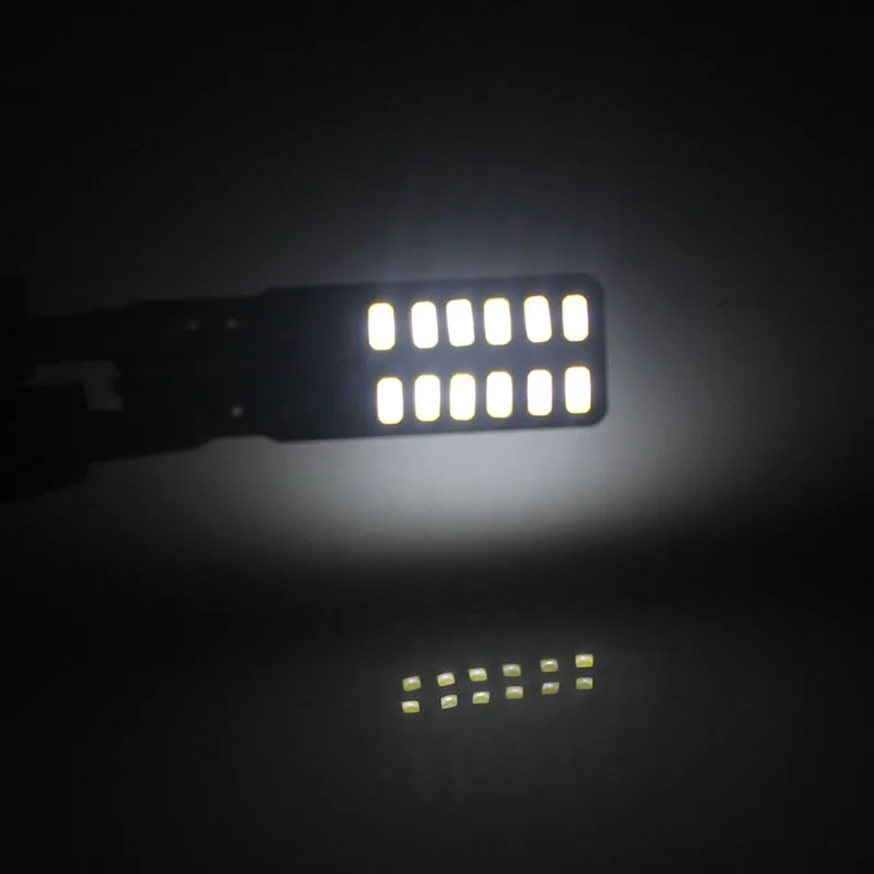1 шт. Canbus T10 led W5W 195 3014 24 SMD автомобильный светильник лампочка источника запасной