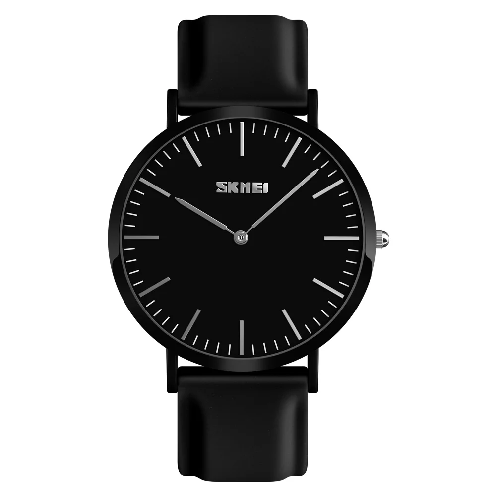 Black Watch Men SKMEI Для женщин кварцевые часы моды Для мужчин пары спортивные часы Повседневное время Водонепроницаемый наручные часы Для женщин топ reloj mujer 9179 - Цвет: Black Watch Men