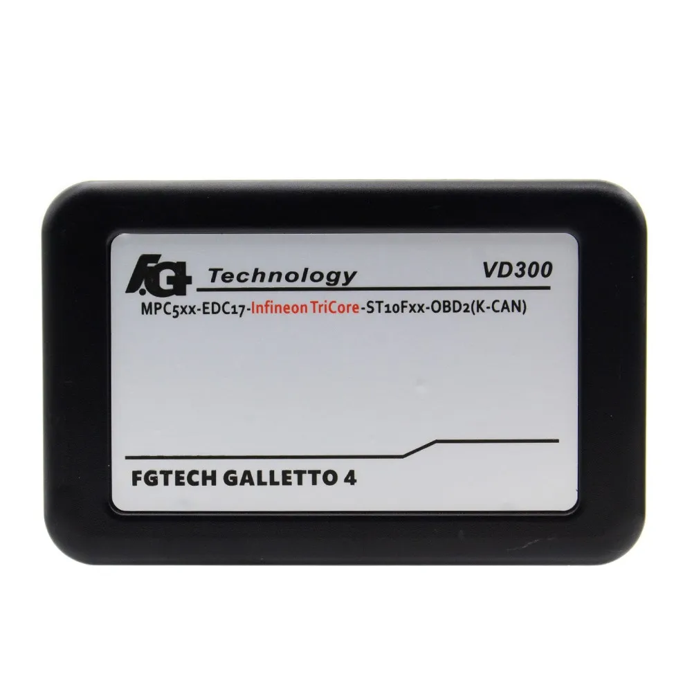 2017 новое поступление последняя версия VD300 V54 FGTech Galletto 4 Master BDM TriCore OBD Функция
