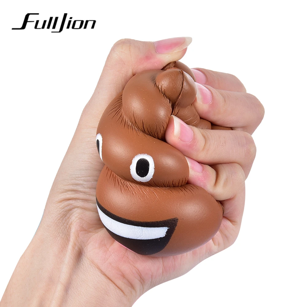 Fulljion мягкие какашки сквиши Новинка кляп игрушки приколы розыгрыши Игрушки для