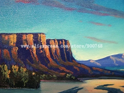 Импрессионизм Винтаж высокого качества Пэрриш Moon яркие картины маслом холст