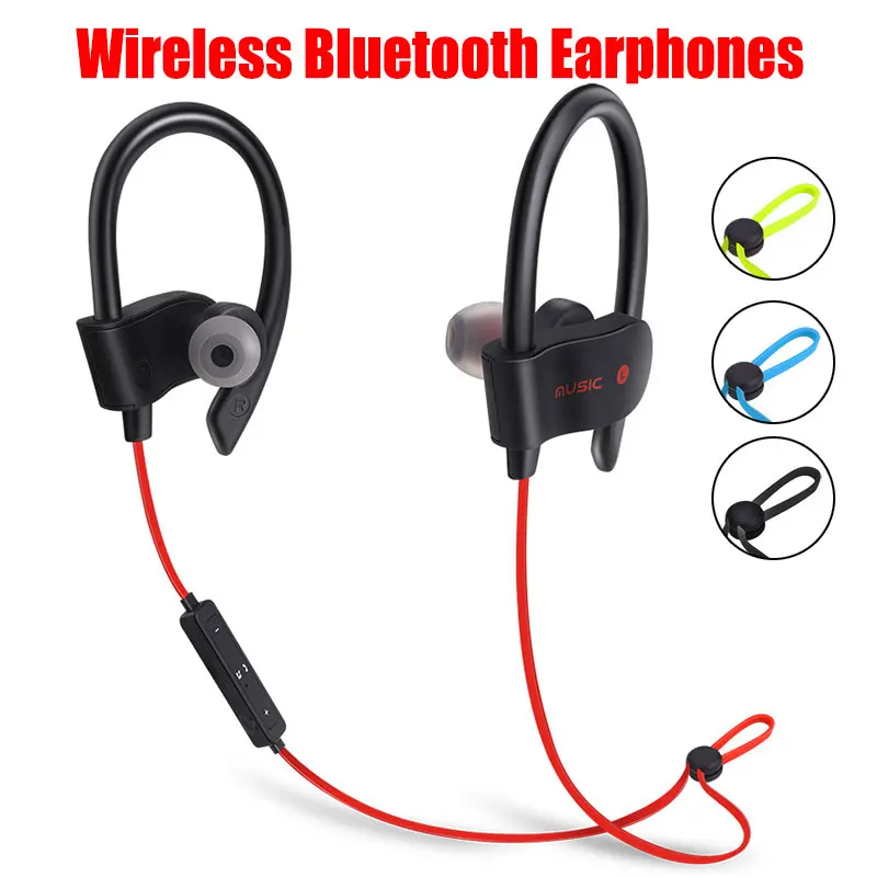 30 шт оптом беспроводные Bluetooth наушники спортивные стерео музыкальный плеер для