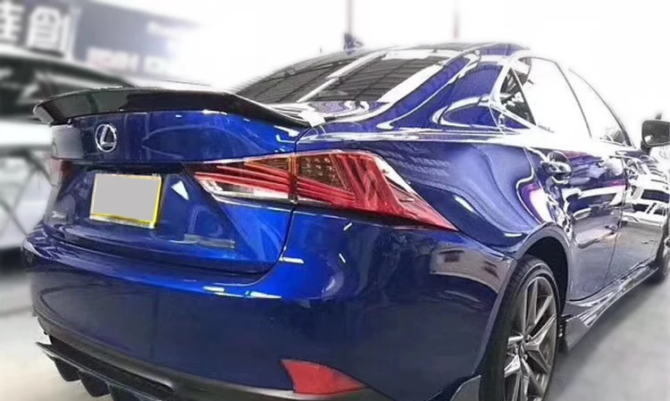 Автомобильные аксессуары для Lexus IS300 17 18 XE30 Тип AM задний спойлер из углеродного
