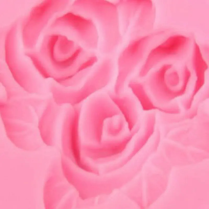 Цветочная силиконовая форма Роза инструменты для украшения торта ручной работы