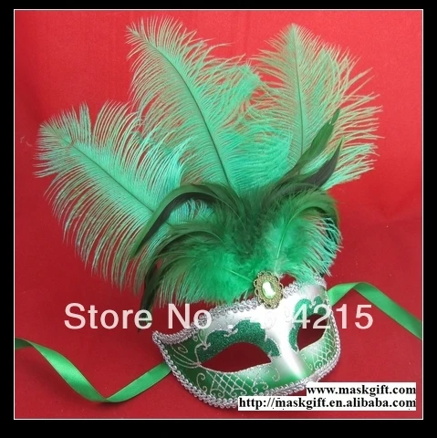 A009 бесплатная доставка небольшое количество (48 шт./лот) зеленая и Золотая маска с