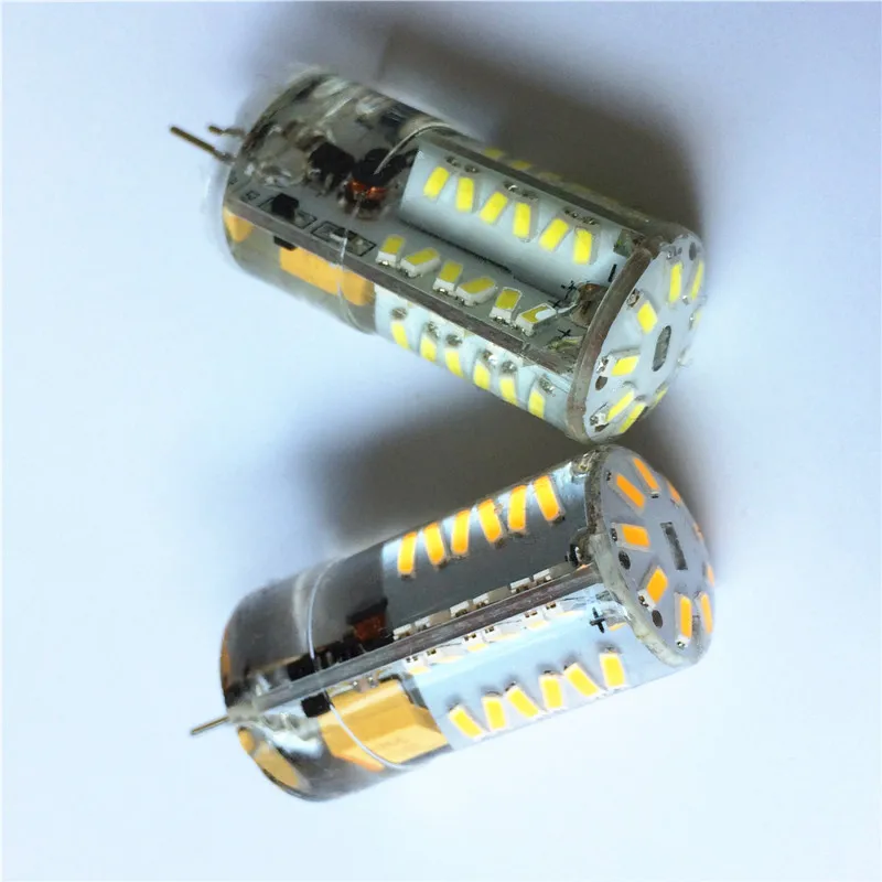 Горячая распродажа! G4 SMD3014 57 светодиодный 81 светодиодный AC12V DC12V ACDC12V 6 W 9 W лампы заменить для Люстра со стразами светодиодные лампы 10 шт./лот
